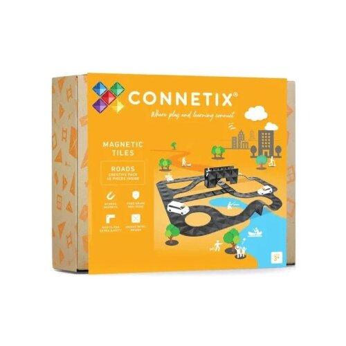 Connetix Magnetni konstruktor Creative Roads Pack 48 delova ( SW11844 ) Cene