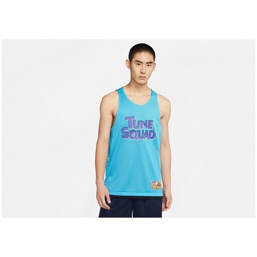 Nike Majice s kratkimi rokavi Dri-fit X Space-jam A New Legacy Reversible Jersey Modra Cene