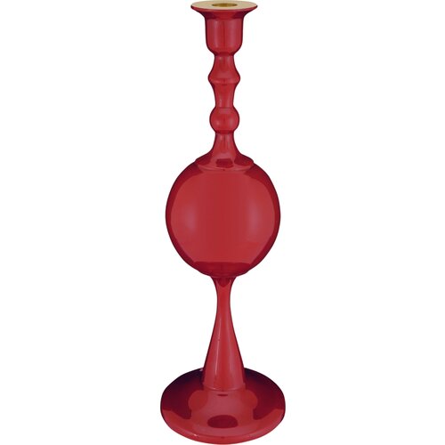 Metal Sphere - svečnik, Dark Red - 37 cm Slike