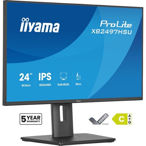 Iiyama ProLite XB2497HSU-B1 computer monitor 60.5 cm (23.8) 1920 x 1080 pixels Full HD LED Black Cijene