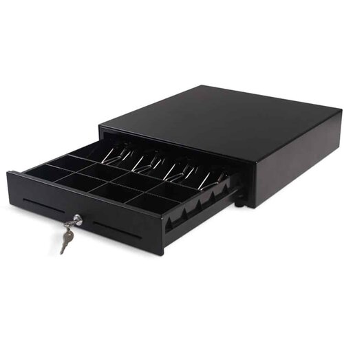 POS Ladica MS EURO za novac 410, crna Slike