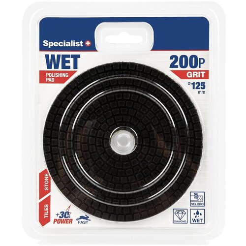  Dijamantni disk za poliranje P200 mokro 125mm Slike