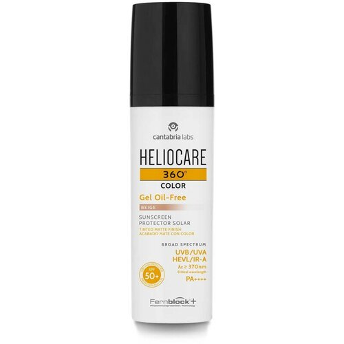 Heliocare 360 color gel oil-free beige spf 50, 50 ml Cene