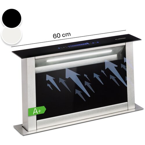 Klarstein Royal Flush Eco, kuhinjska napa, 60 cm, 576 m3/h, A++ Cijene