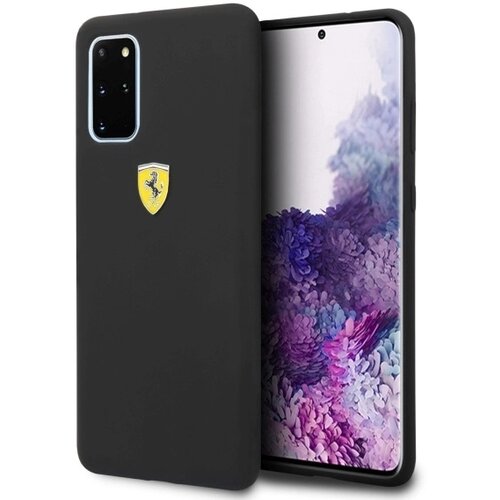 Ferrari SILIKONSKI OVITEK ZA SAMSUNG GALAXY S20+ ČRN, (21833333) Cene