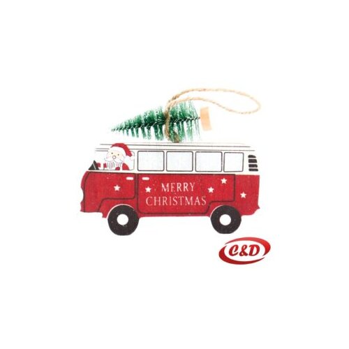  Ukras za jelku autobus Slike