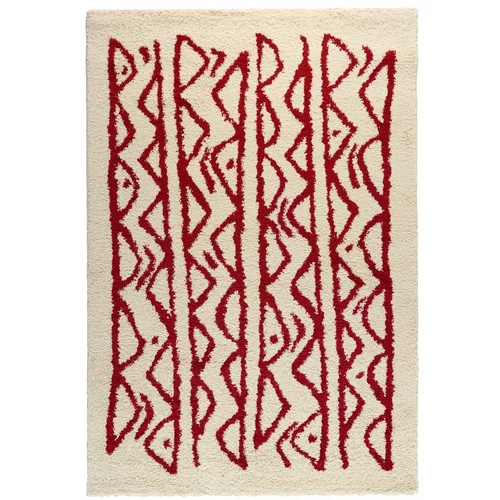 Bonami Selection Krem-crveni tepih Morra, 120 x 180 cm