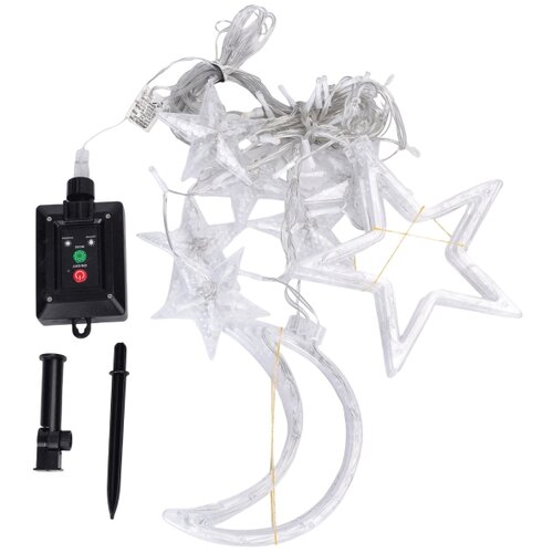 Aigostar led solarni božićni lanac 120xLED/8 funkcija 3x0,6m 500 mah IP65 topla bela Slike