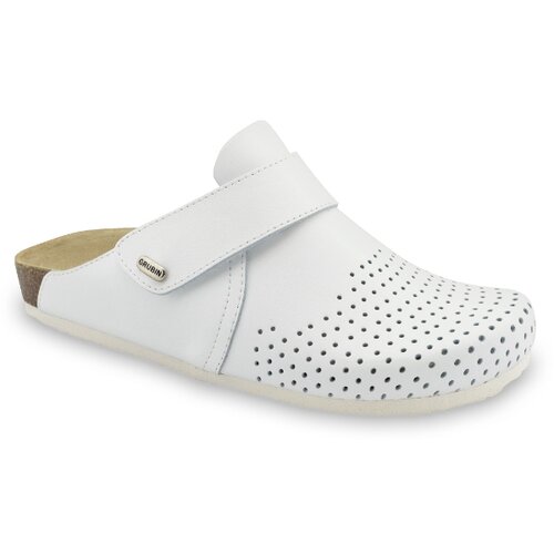 Grubin muške klompe oregon classic 1054060, bele Cene
