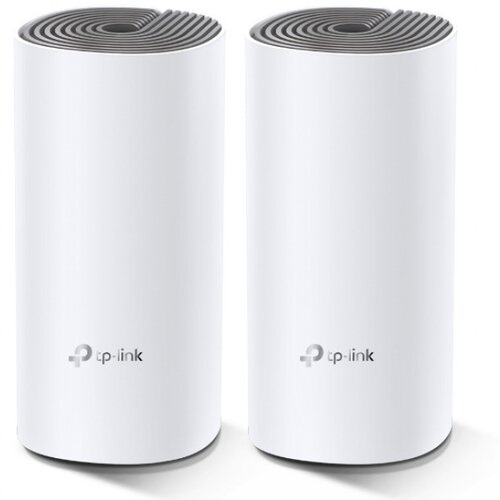 Tp-link Deco E4 Mesh WiFi sistem AC1200Mb/s (2 rutera E4R u pakovanju) Dual-Band 2.4 & 5GHz, 2 x LAN, do 100 istovremenih konekcija, Parental Controls, Deco app Slike