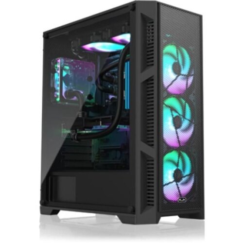 Raijintek Kuci&scaron;te ARCADIA III MS4 Midi Tower/ATX/M-ATX/MINI-ITX/bez napajanja/kaljeno staklo/crna Cene