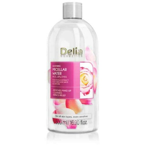 Delia micelarna voda sa eteričnim uljima aloje i ružinih latica za skidanje šminke Cene