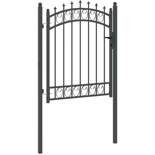  Vrata ograde s bodljama EMMEN 150 x 100 cm Slike