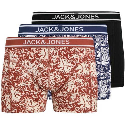 Jack & Jones Boksarice 'JACRETRO' marine / konjak / črna / bela Cene