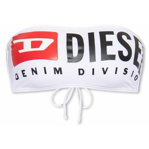 Diesel logo print bikini ženski top DSA13417 0AJIZ 100 Slike