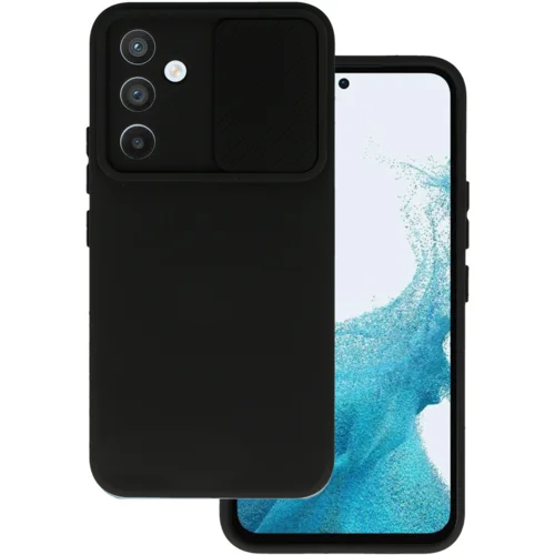Onasi Lens Cover silikonski ovitek zaščita za Xiaomi Redmi 12C - črn Onasi Lens Cover silikonski ovitek zaščita za Xiaomi Redmi 12C - črn