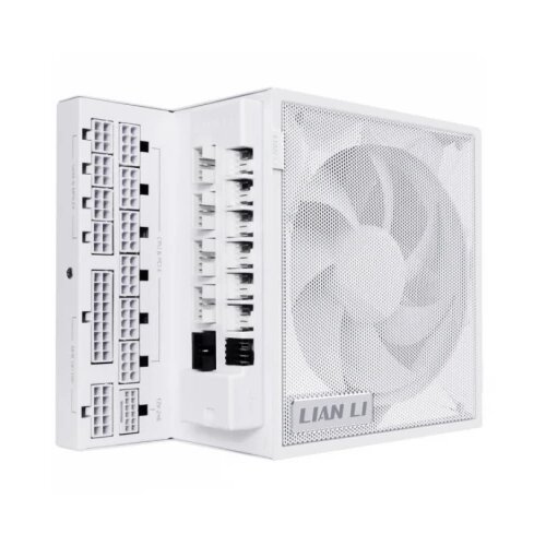 Lian Li napajanje 1200W edge 80PLUS gold pcie 5.1, atx 3,1 usb hub, belo Slike