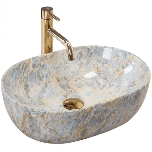 REA Bath Nadgradni umivaonik REA Amelia Ruststone 48 Slike