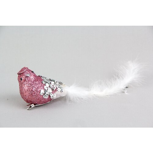 Other novogodi&amp;scaron;nji ukras ptica bela na &amp;scaron;tipaljci Slike