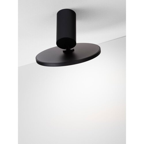 Nova Luce Mat črna aluminijasta LED stropna svetilka z upogljivo konstrukcijo Ekei &amp;ndash; Slike