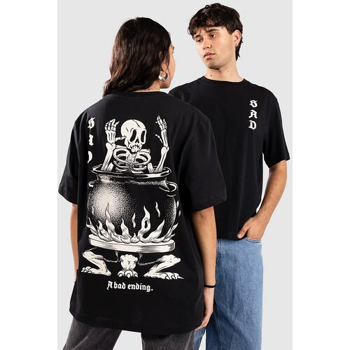 The Dudes Sad T-shirt black Cene