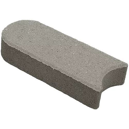  robnik (siva, beton, 22 x 10 x 4,5 cm)