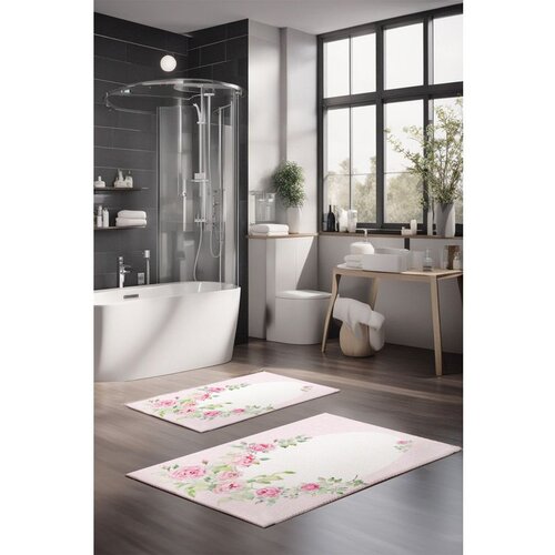  CT-5219 multicolor bathmat set (2 pieces) Cene
