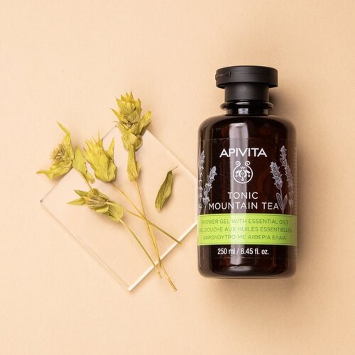 Apivita Tonic Mountain Tea gel za prhanje za toniranje kože 250 ml Cene
