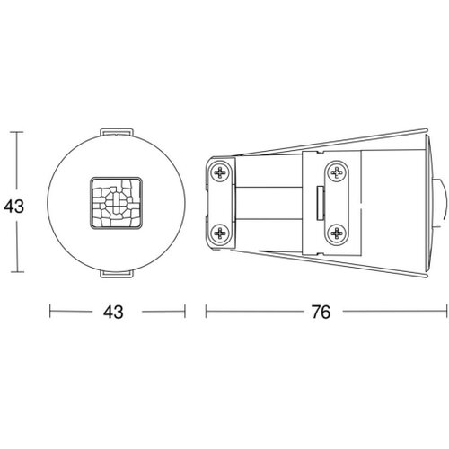 Steinel 064129 - senzor prisustva ir quattro micro 6m knx IP65 beo Slike