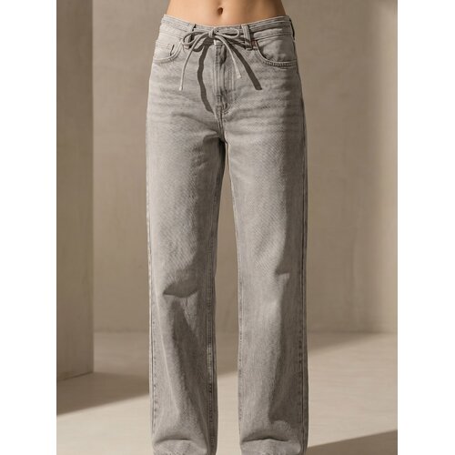 Sinsay Wide leg traperice s efektom ispranosti Slike