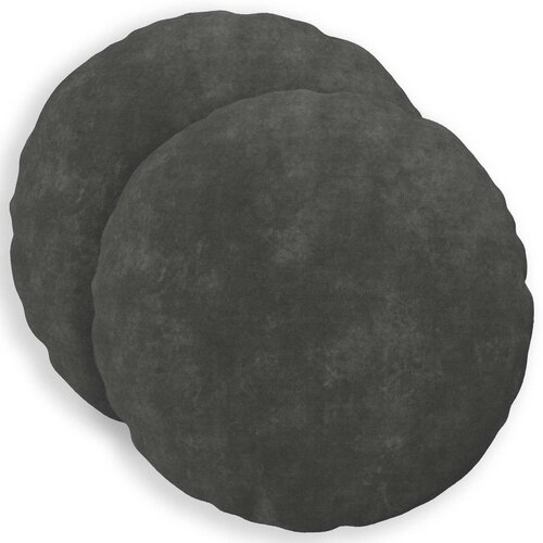  Presvlaka za jastuk 2 pcs HEERLEN Antracit &Oslash; 60 cm Cijene