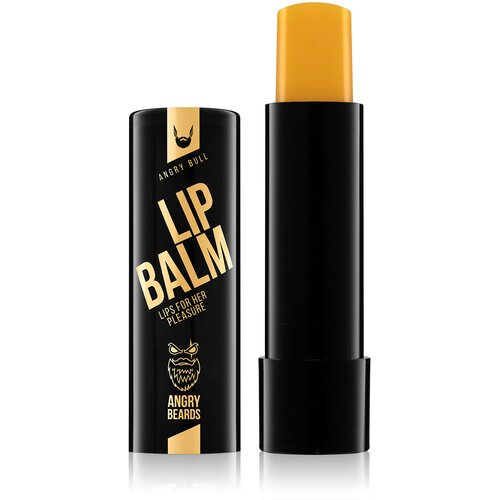 Angry Beards Lip Balm Angry Bull Energizing Lip Balsam 4.8ml Slike