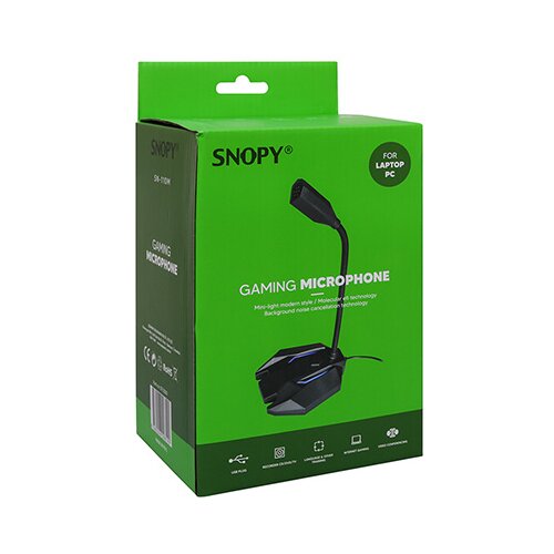  mikrofon Snopy SN-110M sa LED osvjetljenjem Slike
