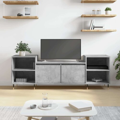 TV omarica betonsko siva 160x35x55 cm inženirski les, (20912999) Cene