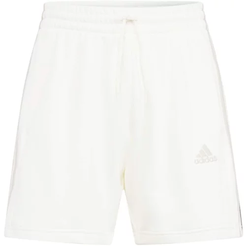 ADIDAS SPORTSWEAR Športne hlače 'Essentials' bela