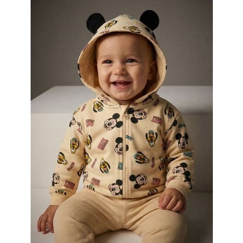 Sinsay Majica s kapuljačom na patentni zatvarač Mickey Mouse Cijene