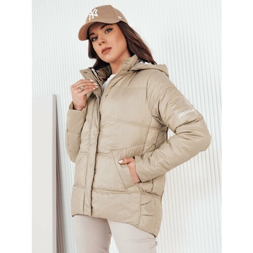 DStreet Women's HIMES quilted jacket, beige Slike