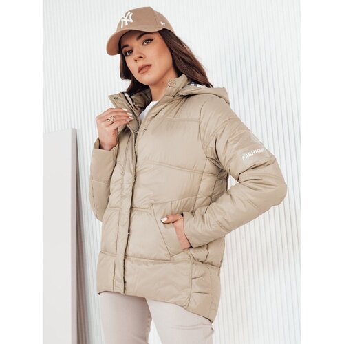 DStreet Women's HIMES quilted jacket, beige Cene