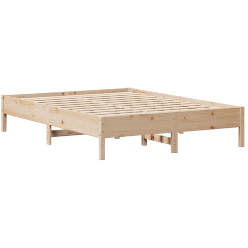  Okvir kreveta bez madraca 140 x 190 cm od masivne borovine Slike