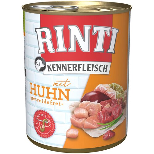 Rinti Varčno pakiranje Kennerfleisch 24 x 800 g - Pi&amp;scaron;čanec Slike