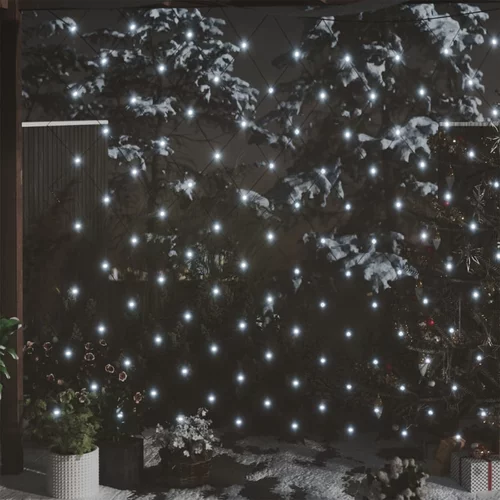  Božićna svjetlosna mreža hladna bijela 4 x 4 m 544 LED