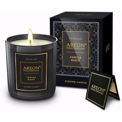 Areon Premium Vanilla Black di&scaron;eča sveča, (22072880) Cene