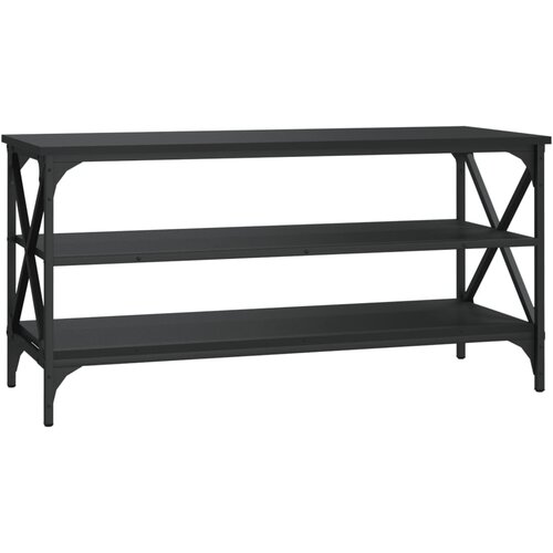 VidaXL TV omarica črna 100x40x50 cm inženirski les, (20730654) Slike