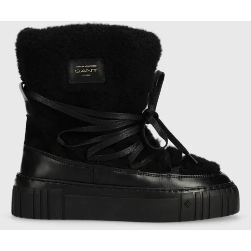 Gant Čizme za snijeg Snowmont boja: crna, 27541370.G00