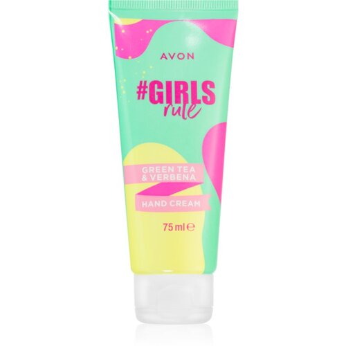 Avon #GirlsRule Green Tea &amp;amp; Verbena hidratantna krema za ruke 75 ml Slike