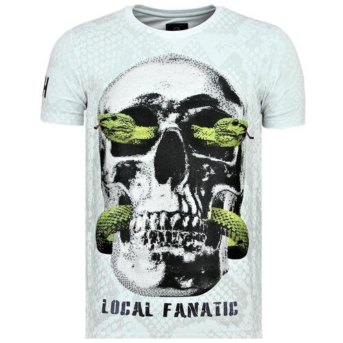 Local Fanatic Majice s kratkimi rokavi 94437022 Bela Cene