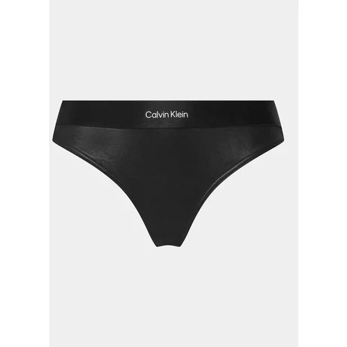 Calvin Klein Swimwear Spodnji del bikini KW0KW02288 Črna