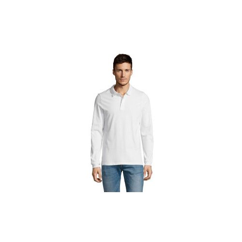  SOL'S Winter II muška polo majica sa dugim rukavima Bela S ( 311.353.00.S ) Cene