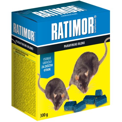 Ratimor Parafinski bloki (300 g) Slike