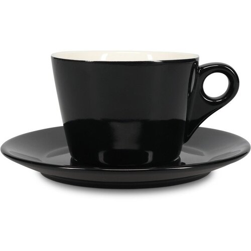 BonBistro Crni porculanski čajni tanjurić &amp;oslash; 16,5 cm Barista &amp;ndash; Slike